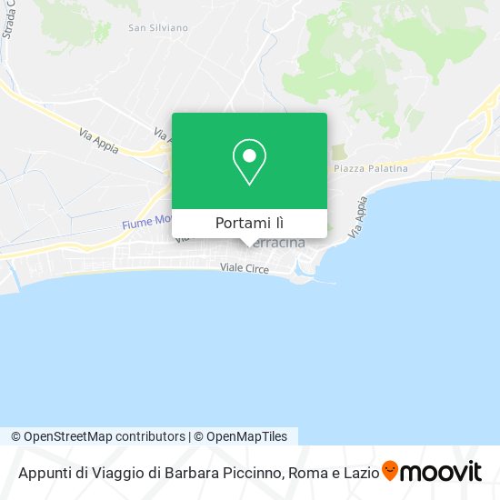 Mappa Appunti di Viaggio di Barbara Piccinno