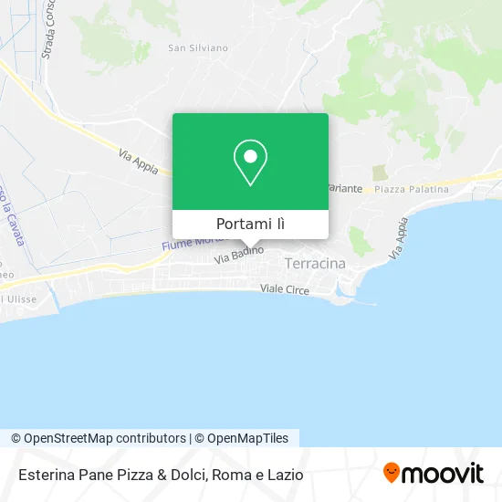 Mappa Esterina Pane Pizza & Dolci