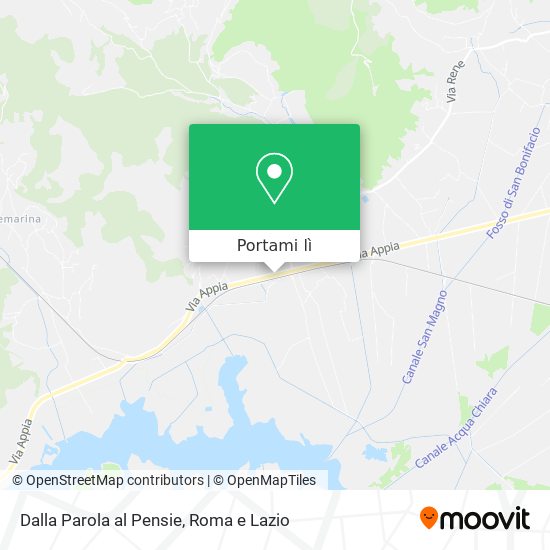 Mappa Dalla Parola al Pensie