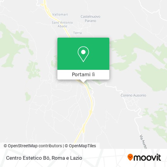 Mappa Centro Estetico Bö