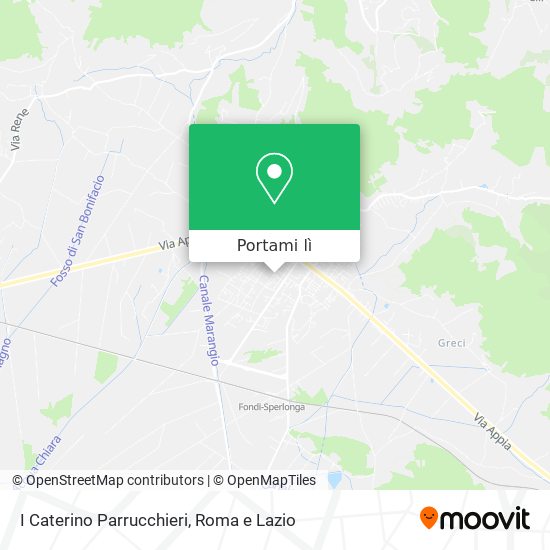 Mappa I Caterino Parrucchieri