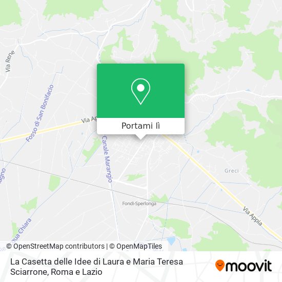 Mappa La Casetta delle Idee di Laura e Maria Teresa Sciarrone