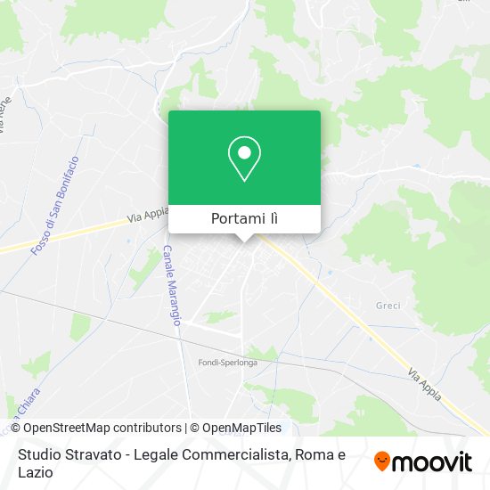 Mappa Studio Stravato - Legale Commercialista