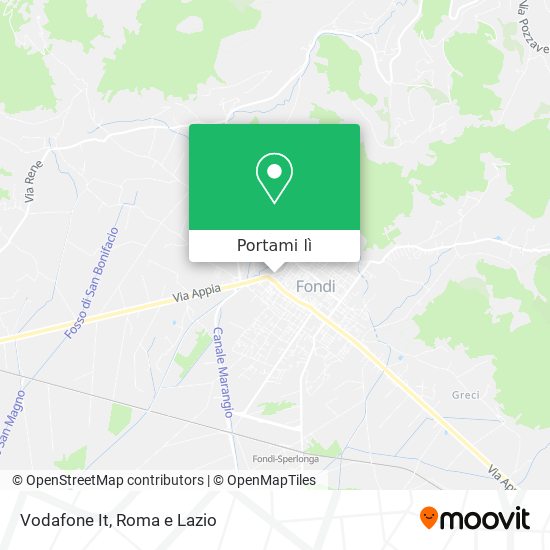 Mappa Vodafone It