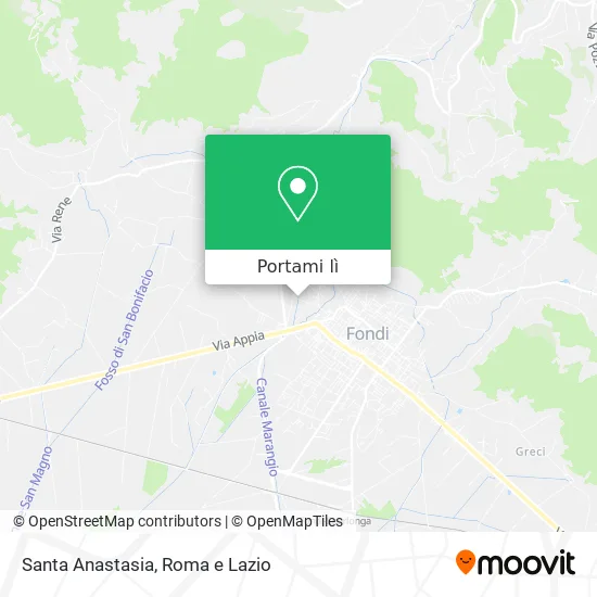 Mappa Santa Anastasia