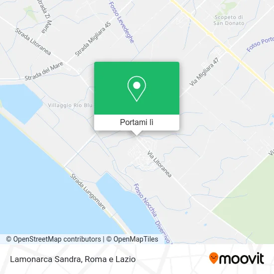 Mappa Lamonarca Sandra