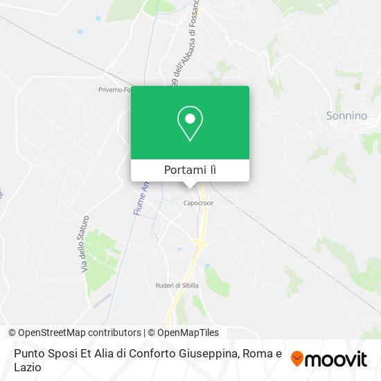 Mappa Punto Sposi Et Alia di Conforto Giuseppina