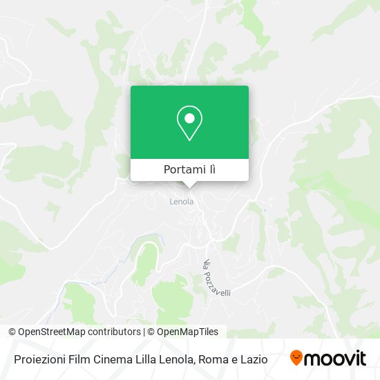 Mappa Proiezioni Film Cinema Lilla Lenola