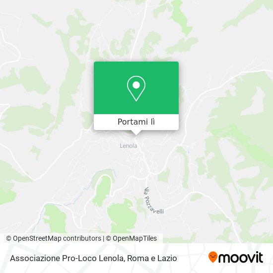 Mappa Associazione Pro-Loco Lenola