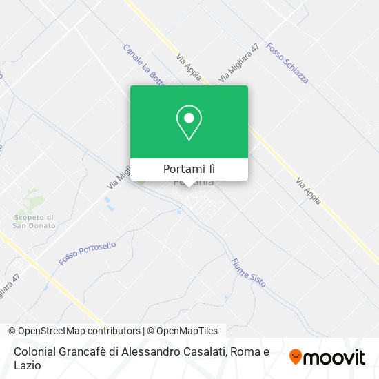 Mappa Colonial Grancafè di Alessandro Casalati