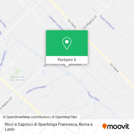 Mappa Ricci e Capricci di Sperlonga Francesca