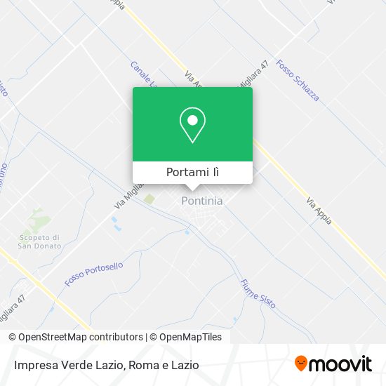 Mappa Impresa Verde Lazio