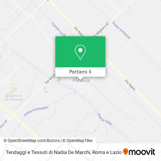 Mappa Tendaggi e Tessuti di Nadia De Marchi