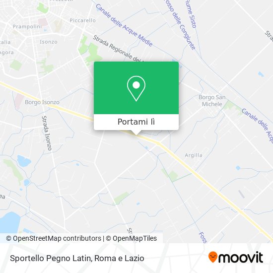 Mappa Sportello Pegno Latin