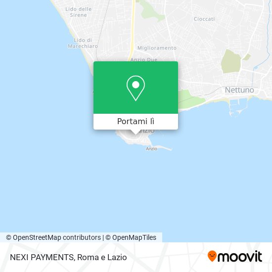 Mappa NEXI PAYMENTS