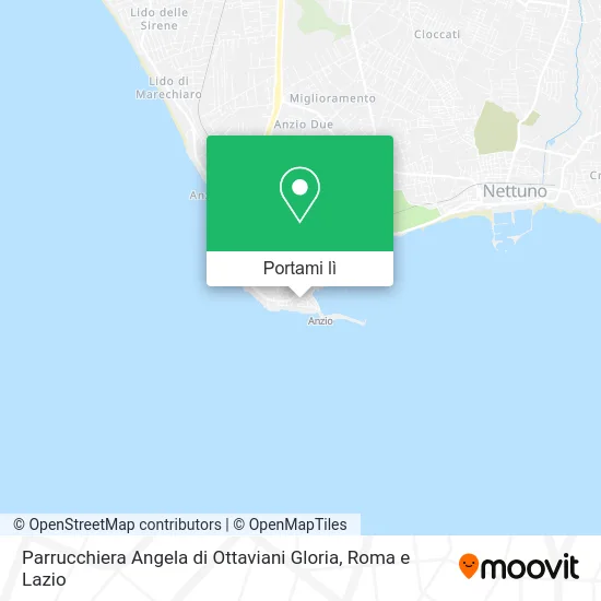 Mappa Parrucchiera Angela di Ottaviani Gloria