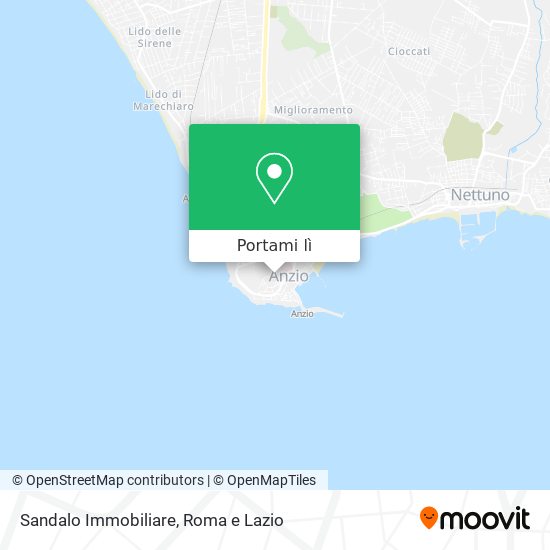 Mappa Sandalo Immobiliare