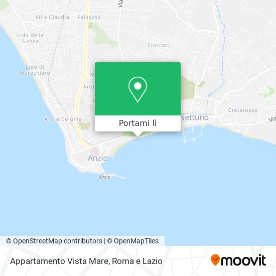 Mappa Appartamento Vista Mare