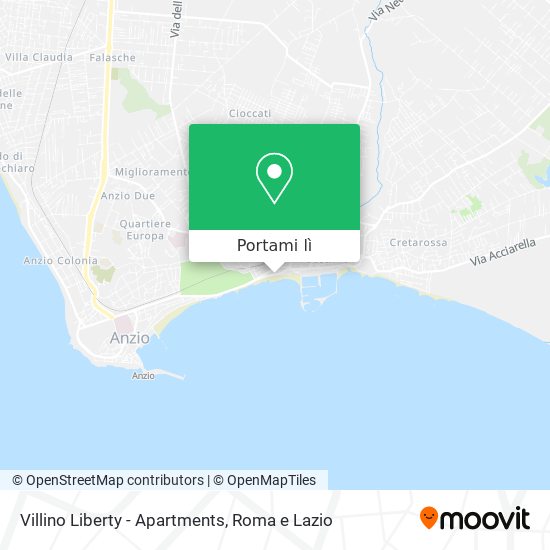 Mappa Villino Liberty - Apartments