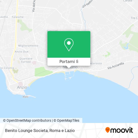 Mappa Benito Lounge Societa