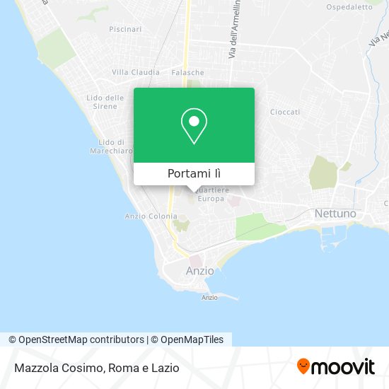 Mappa Mazzola Cosimo