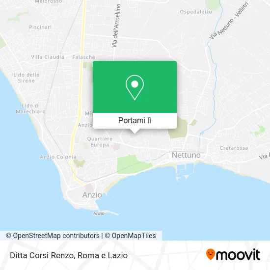 Mappa Ditta Corsi Renzo