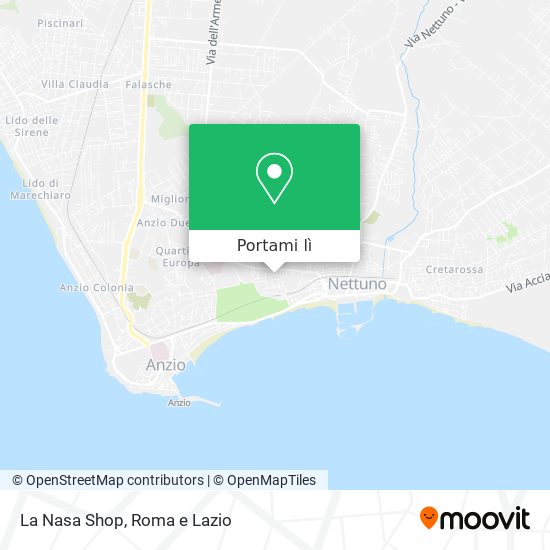 Mappa La Nasa Shop