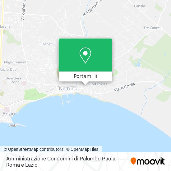 Mappa Amministrazione Condomini di Palumbo Paola