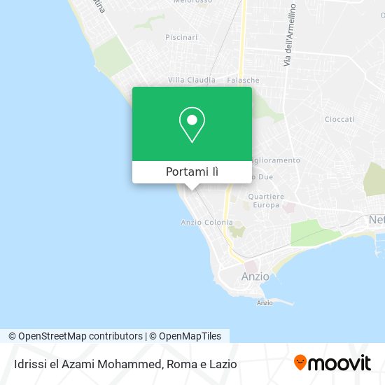 Mappa Idrissi el Azami Mohammed