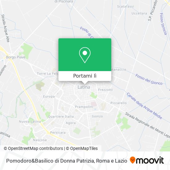 Mappa Pomodoro&Basilico di Donna Patrizia