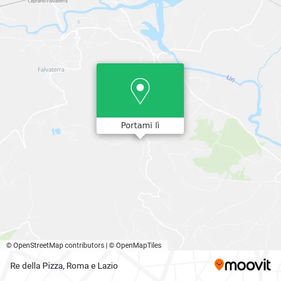 Mappa Re della Pizza