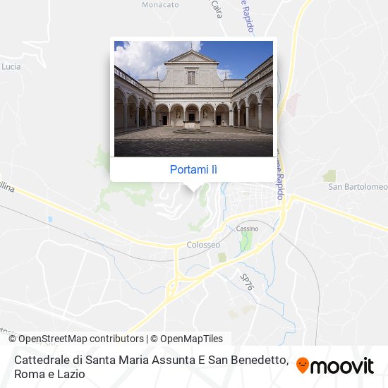 Mappa Cattedrale di Santa Maria Assunta E San Benedetto