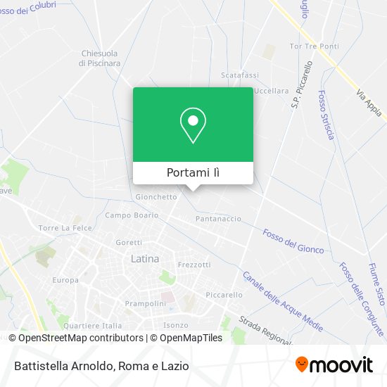 Mappa Battistella Arnoldo