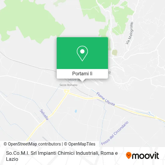 Mappa So.Co.M.I. Srl Impianti Chimici Industriali