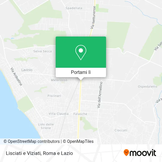 Mappa Lisciati e Viziati