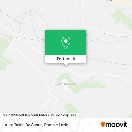 Mappa Autofficina De Santis