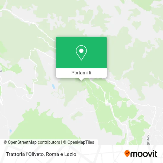 Mappa Trattoria l'Oliveto