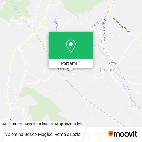 Mappa Valentina Bosco Magico