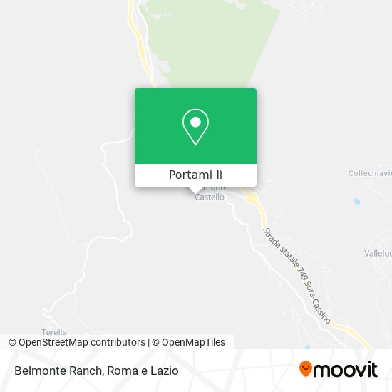 Mappa Belmonte Ranch