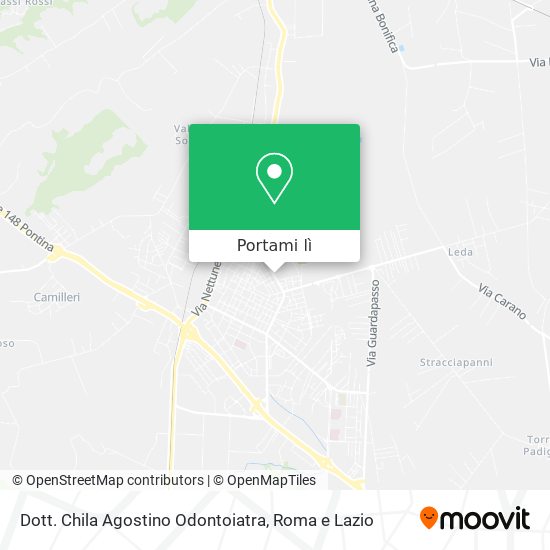 Mappa Dott. Chila Agostino Odontoiatra