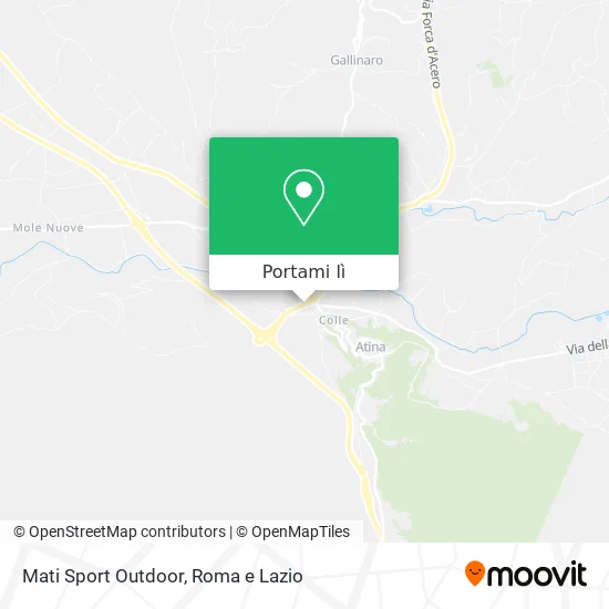 Mappa Mati Sport Outdoor