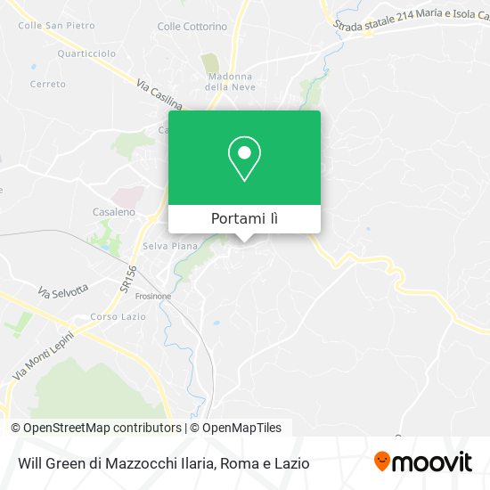Mappa Will Green di Mazzocchi Ilaria