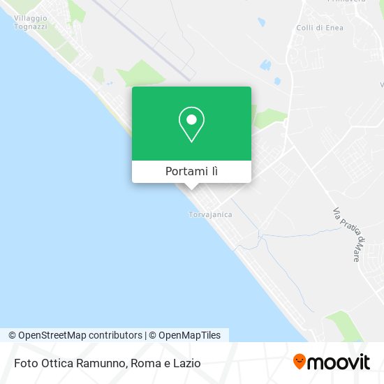 Mappa Foto Ottica Ramunno