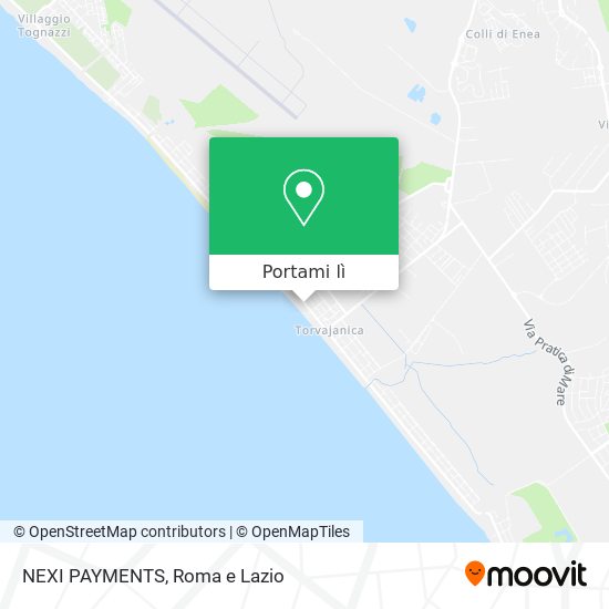 Mappa NEXI PAYMENTS