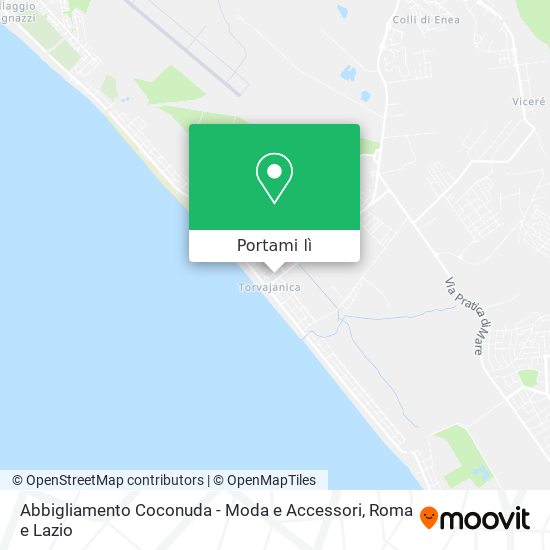 Mappa Abbigliamento Coconuda - Moda e Accessori