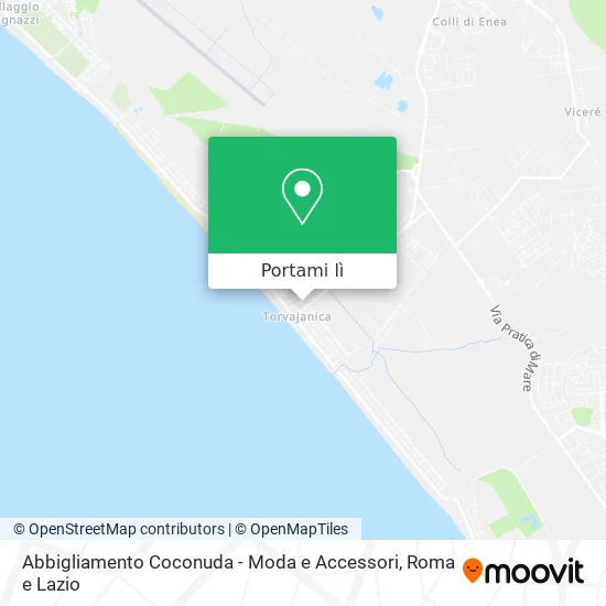 Mappa Abbigliamento Coconuda - Moda e Accessori