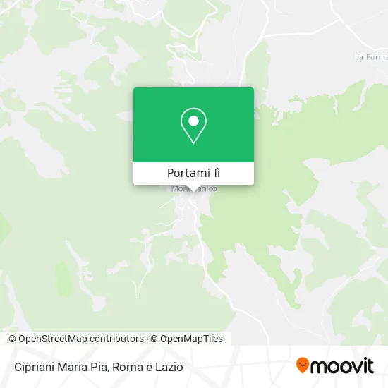 Mappa Cipriani Maria Pia