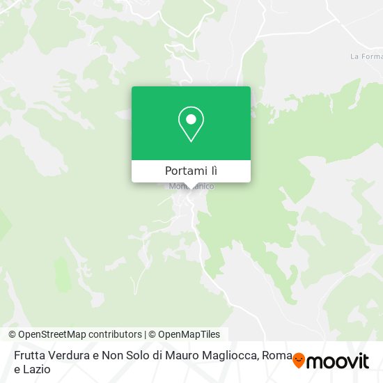 Mappa Frutta Verdura e Non Solo di Mauro Magliocca