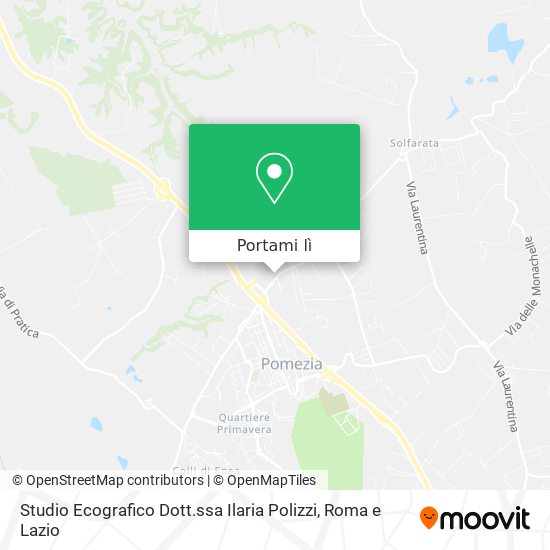 Mappa Studio Ecografico Dott.ssa Ilaria Polizzi