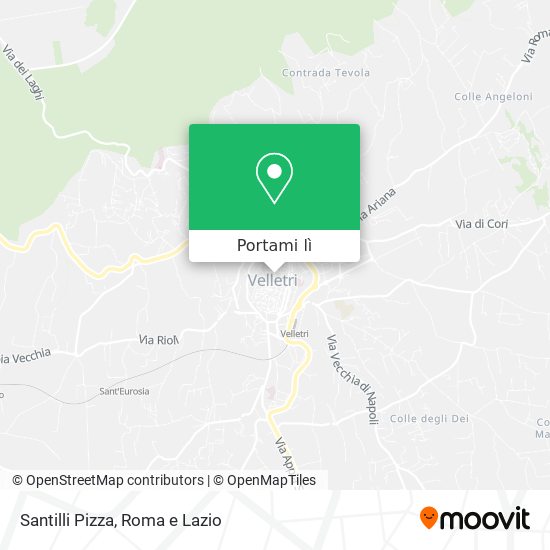 Mappa Santilli Pizza